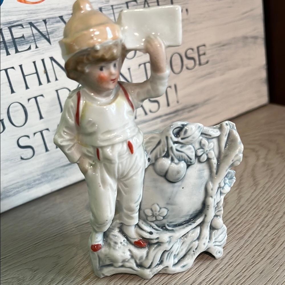 Vintage Conta & Boehme porcelain match holder